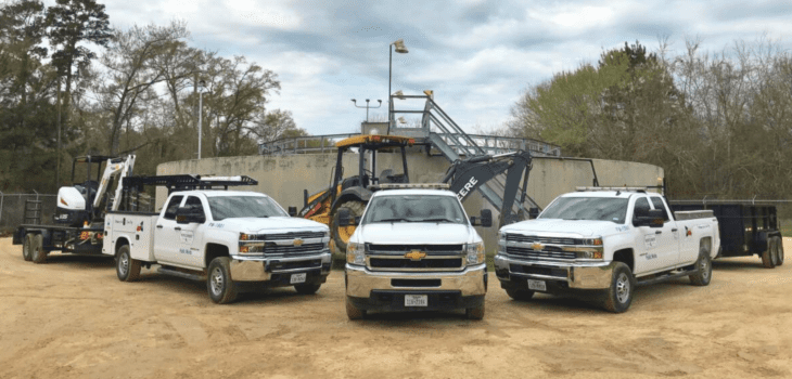 Fleet of vehicles for the department of public works